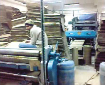 Sheet Pasting Machine